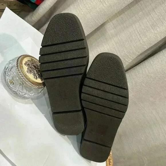 Naturalizer “Wylie” Green Suede Wedge Platform Ankle Boots Size 7 - Picture 6 of 9